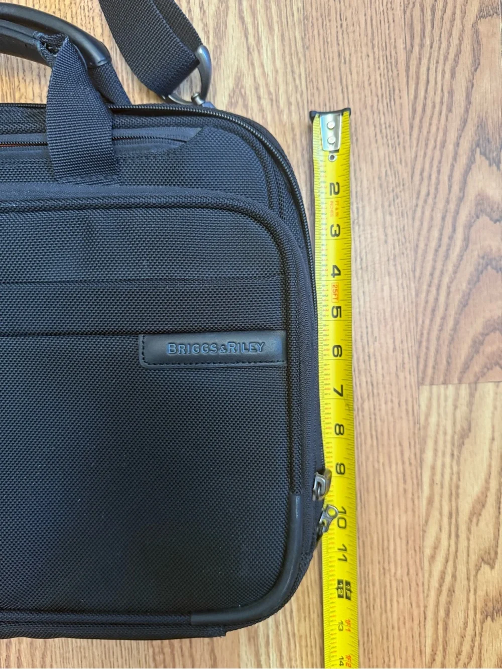 Briggs & Riley Travelware Laptop Black Balistic Nylon briefcase